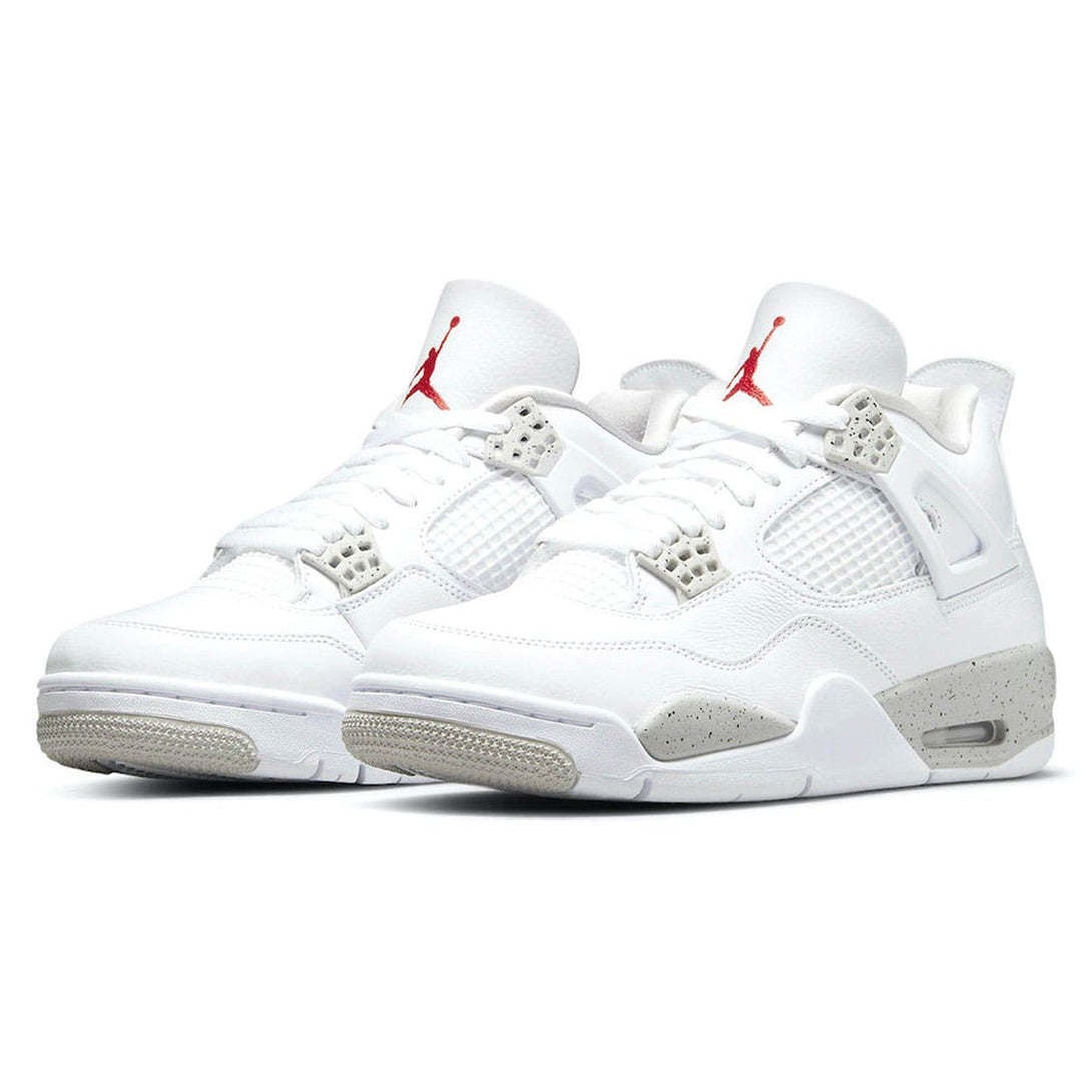 Air Jordan 4 Retro 'White Oreo'- Streetwear Fashion - evapacs.com