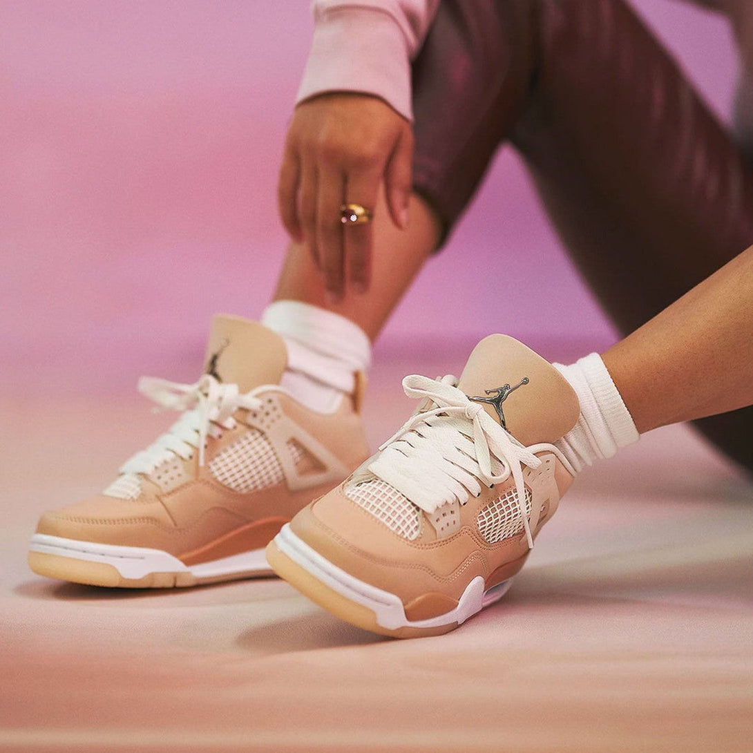 Air Jordan 4 Retro Wmns 'Shimmer'- Streetwear Fashion - evapacs.com
