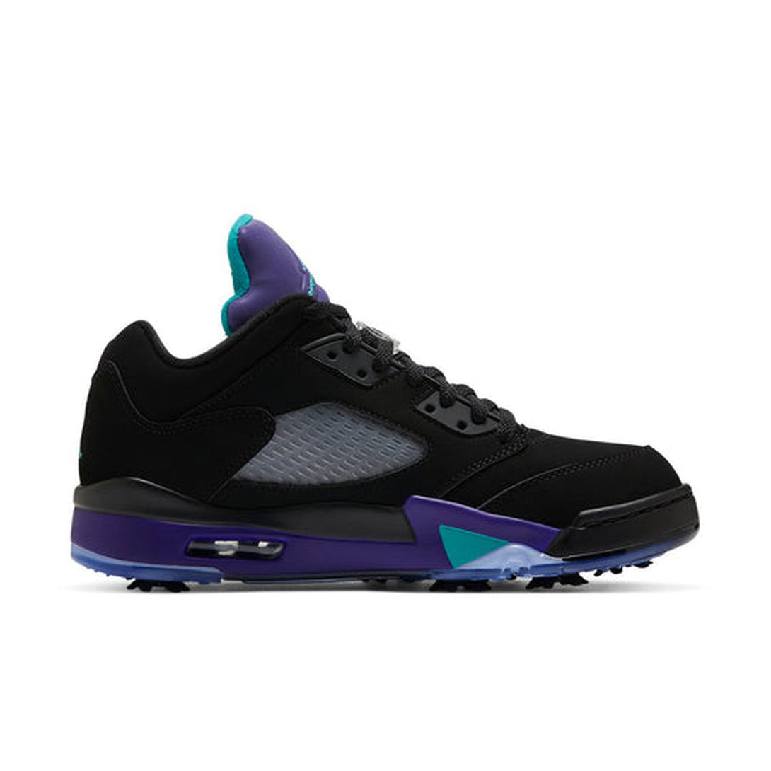 Air Jordan 5 Low Golf 'Black Grape'- Streetwear Fashion - evapacs.com