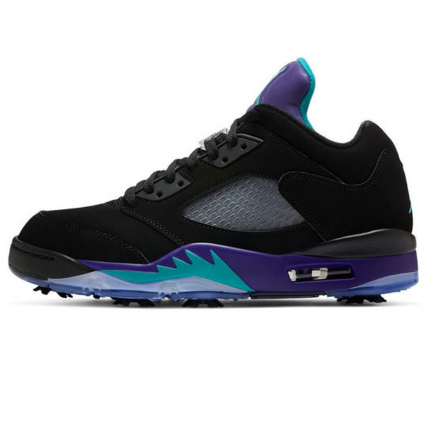 Air Jordan 5 Low Golf 'Black Grape'- Streetwear Fashion - evapacs.com
