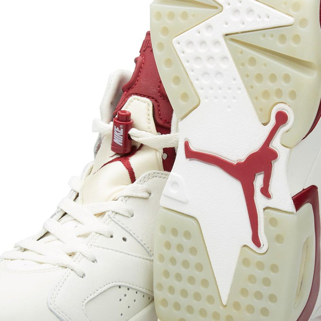Air Jordan 6 Retro Maroon- Streetwear Fashion - evapacs.com