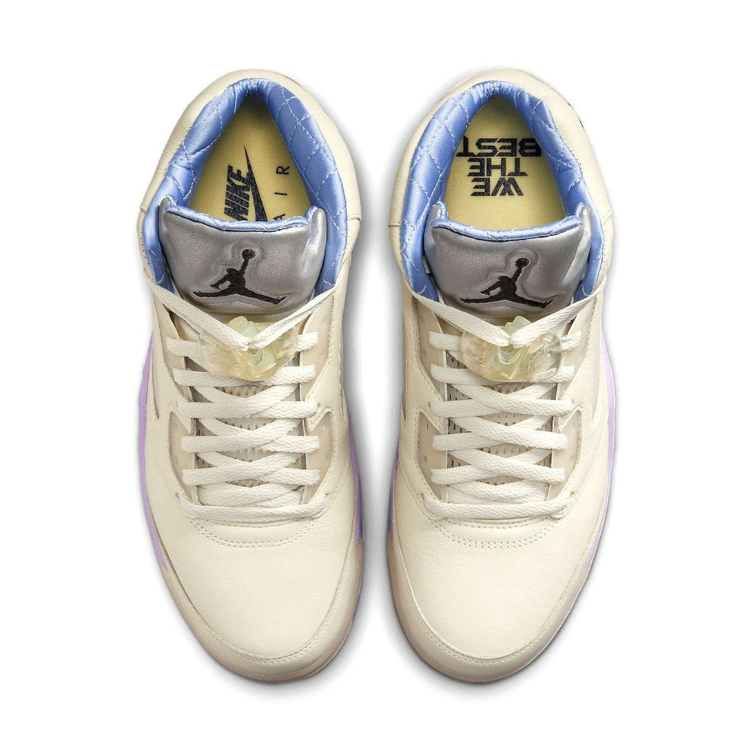 DJ Khaled x Air Jordan 5 Retro 'We The Best - Sail'- Streetwear Fashion - evapacs.com