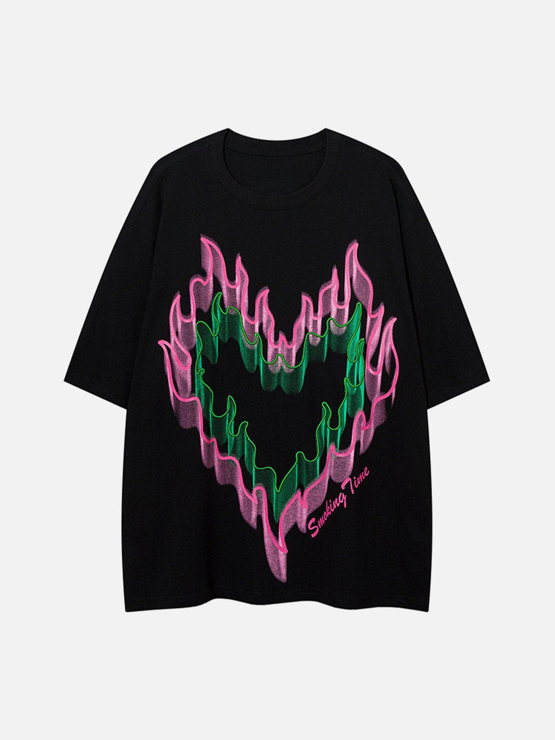 Evapacs - 3D Flame Graphic Tee- Streetwear Fashion - evapacs.com