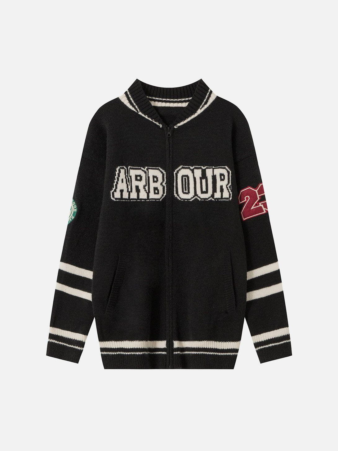 Evapacs - ARBOUR Embroidery Cardigan- Streetwear Fashion - evapacs.com