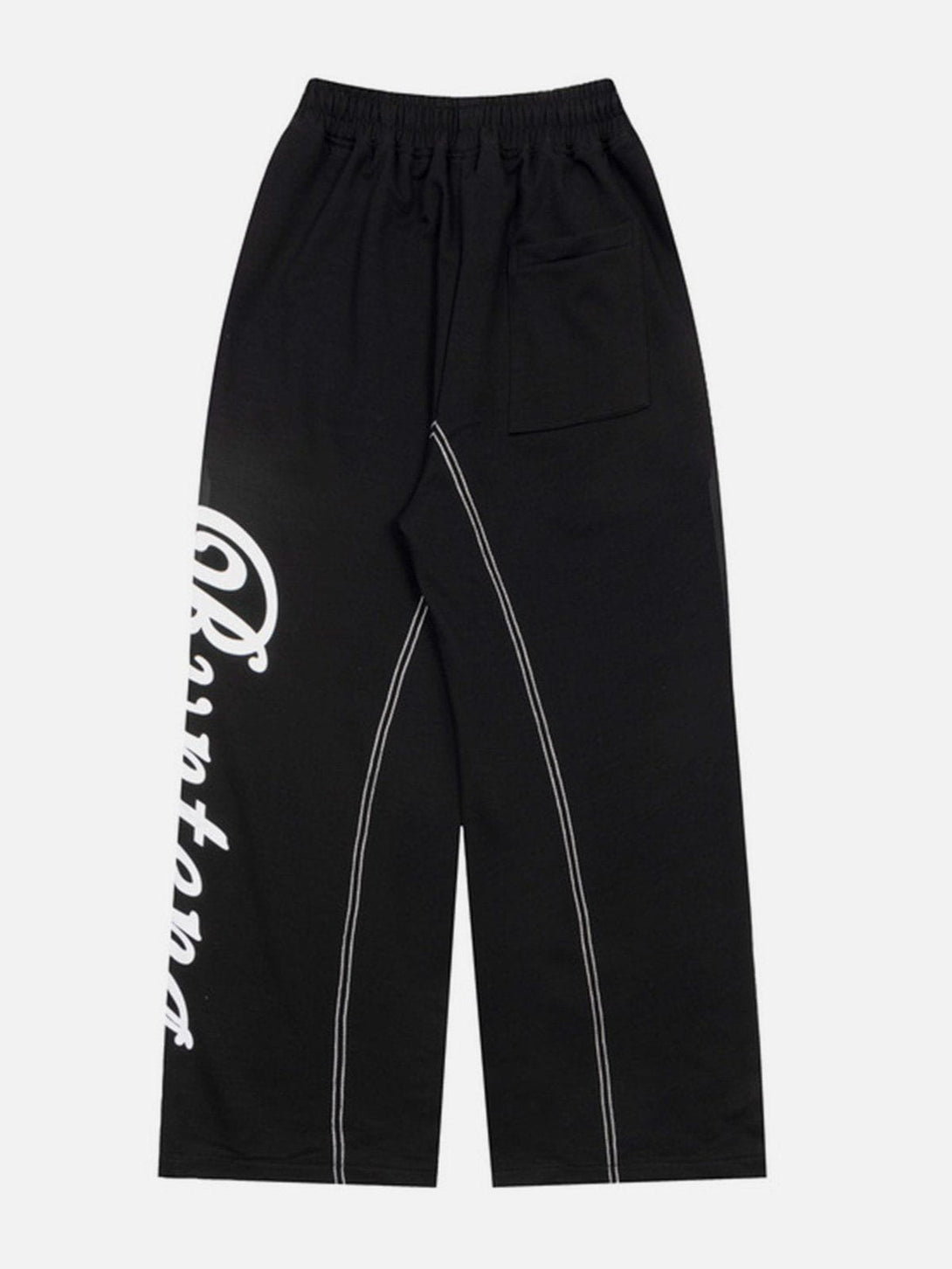 Evapacs - Alphabet Print Sweatpants- Streetwear Fashion - evapacs.com