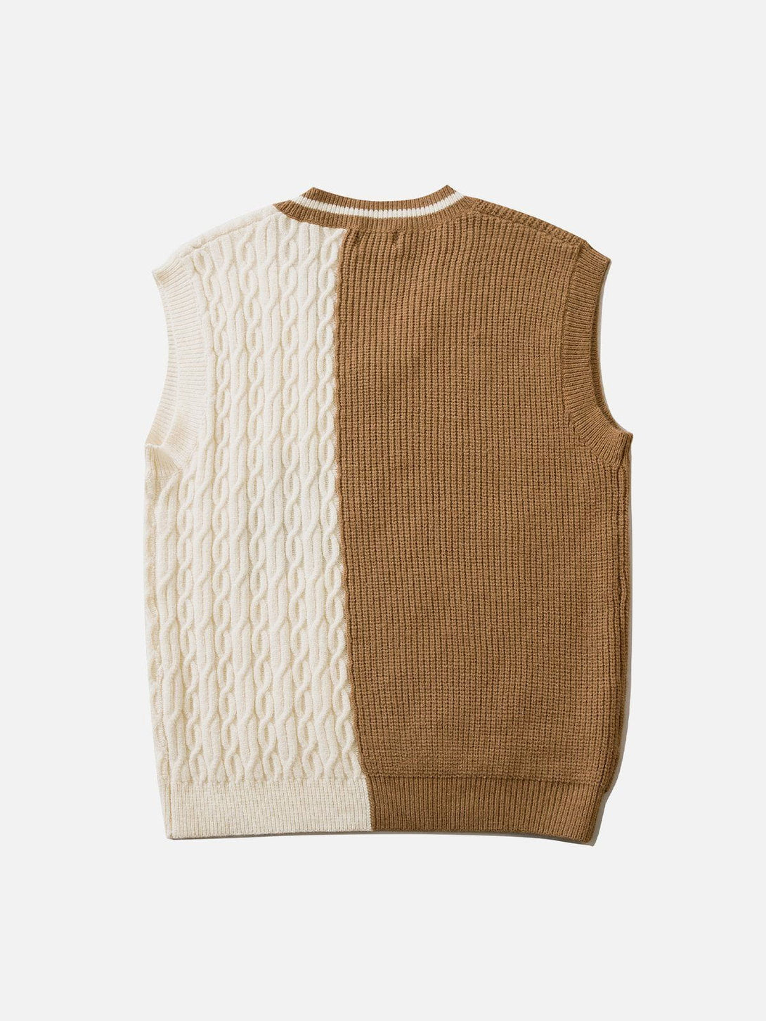 Evapacs - "Andreilee" Print Sweater Vest- Streetwear Fashion - evapacs.com