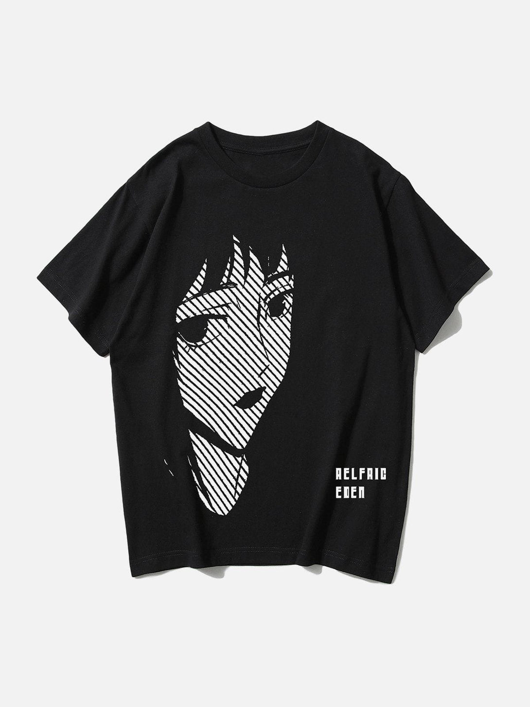 Evapacs - Anime Girl Print Tee- Streetwear Fashion - evapacs.com