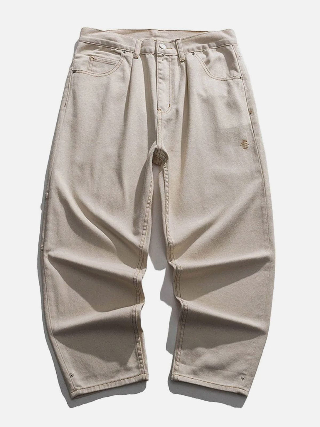 Evapacs - Apricot Embroider Pants- Streetwear Fashion - evapacs.com