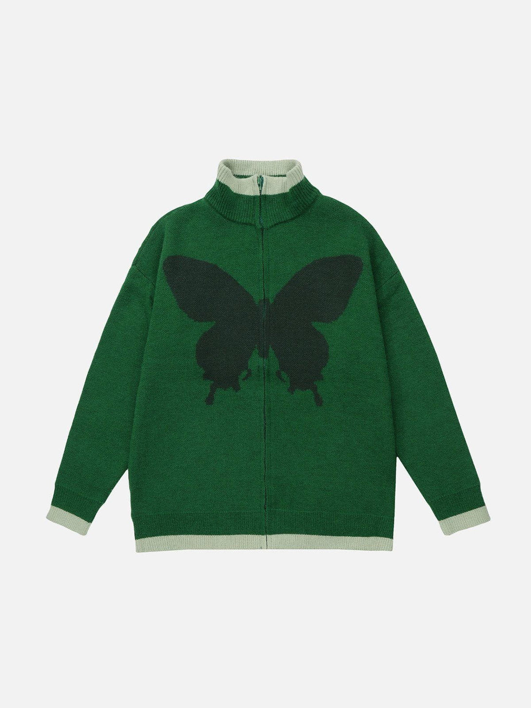 Evapacs - Butterfly Embroidery Cardigan- Streetwear Fashion - evapacs.com