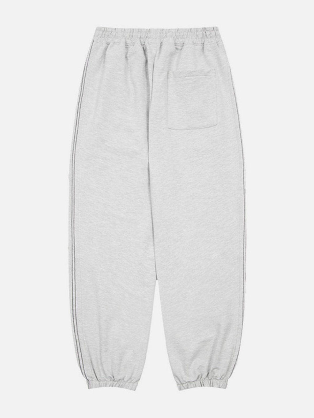 Evapacs - Buttons Drawstring Sweatpants- Streetwear Fashion - evapacs.com