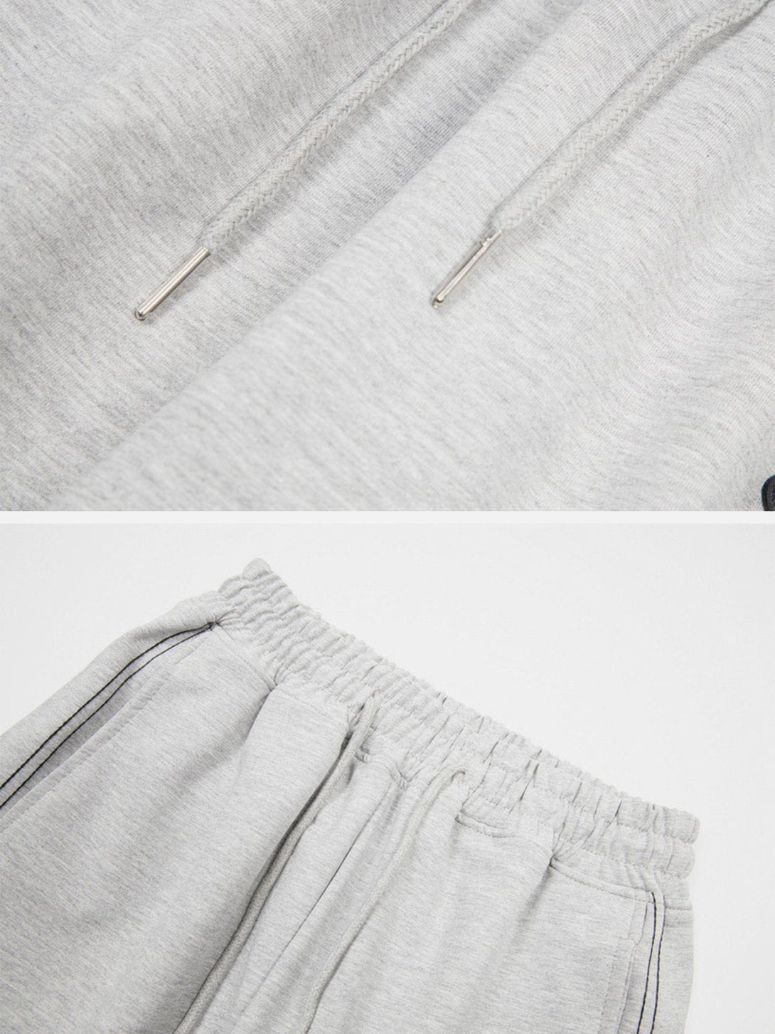 Evapacs - Buttons Drawstring Sweatpants- Streetwear Fashion - evapacs.com