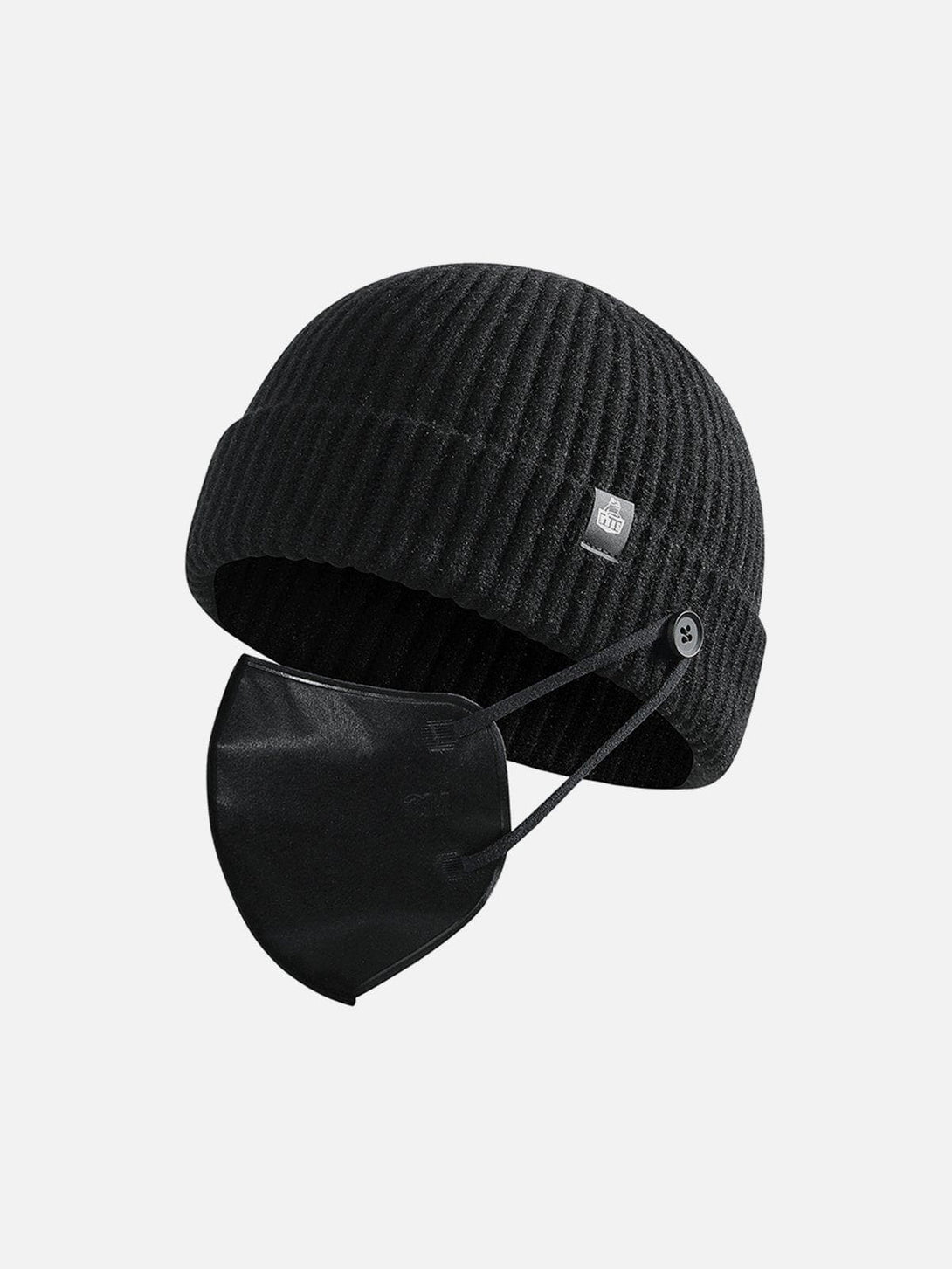 Evapacs - Buttons Knit Dome Hat- Streetwear Fashion - evapacs.com