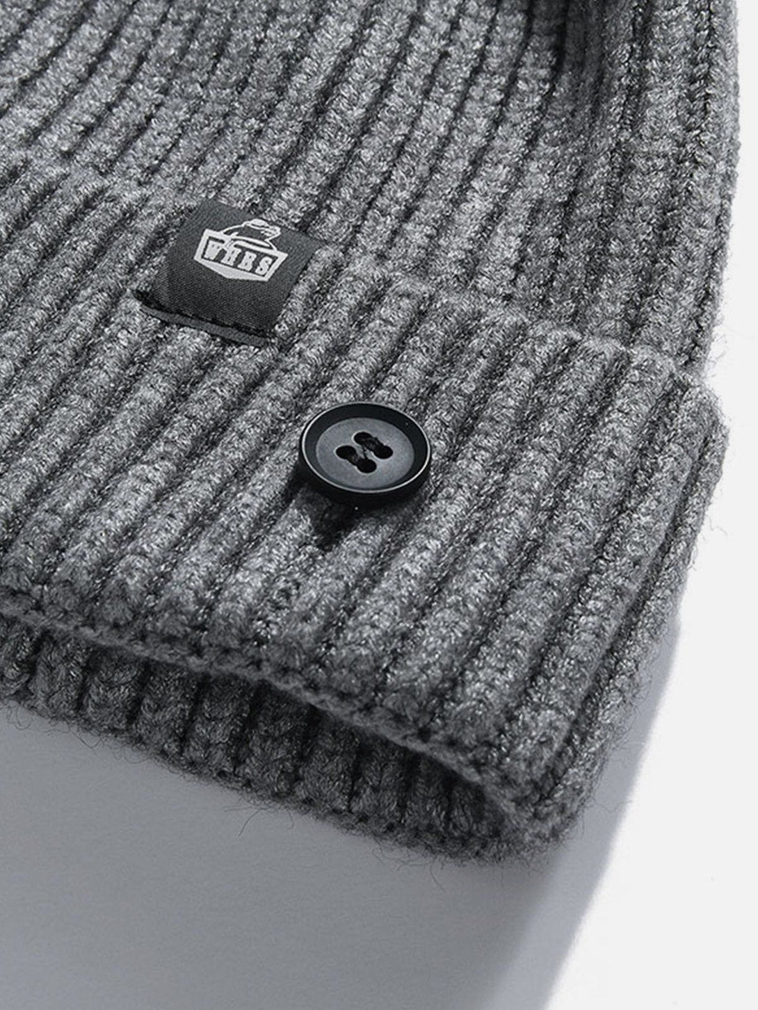 Evapacs - Buttons Knit Dome Hat- Streetwear Fashion - evapacs.com