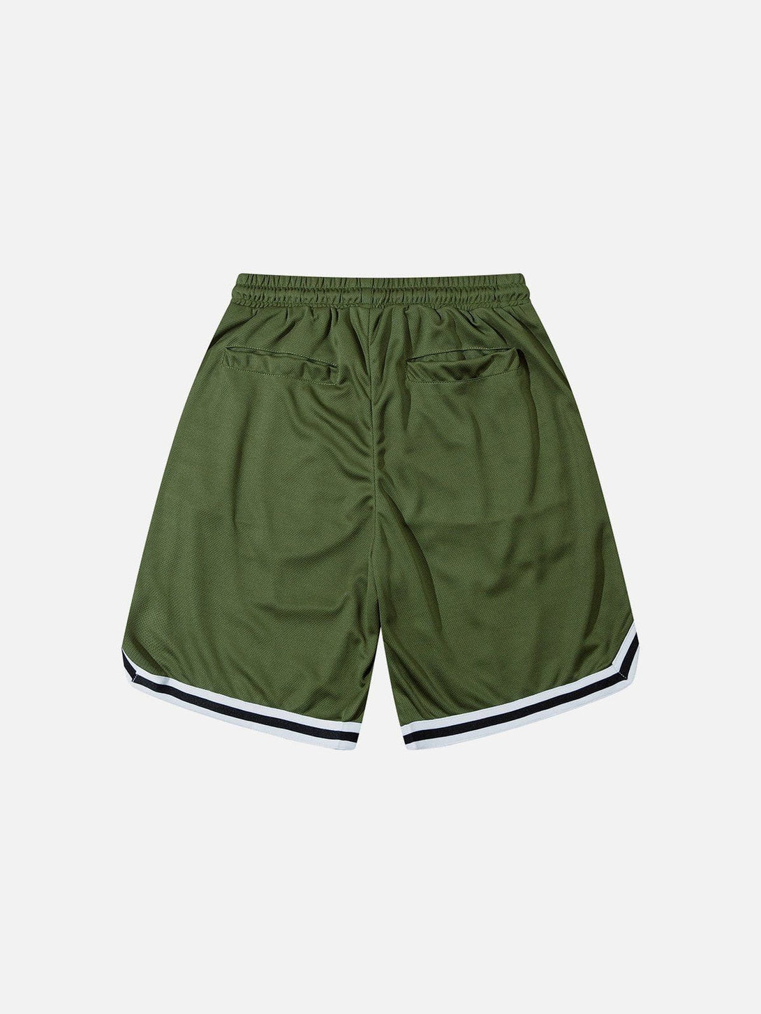 Evapacs - Camouflage Lettering Embroidered Shorts- Streetwear Fashion - evapacs.com