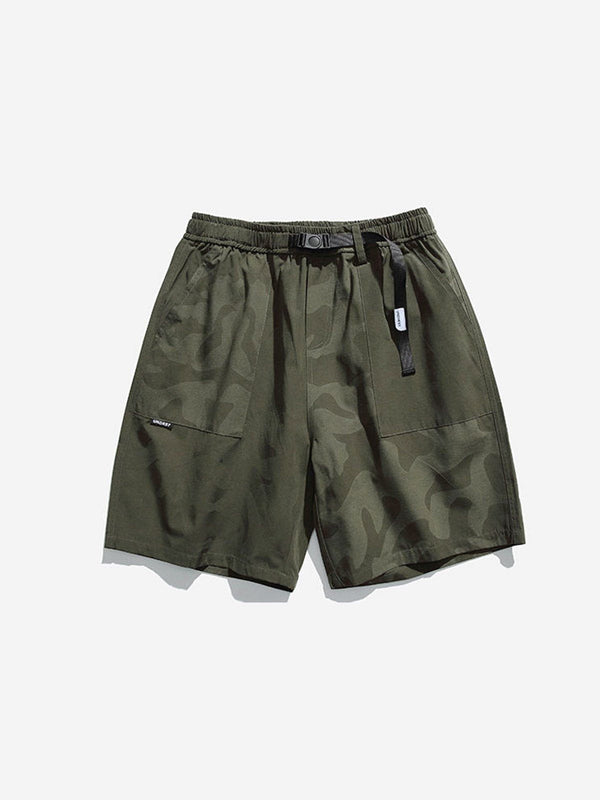 Evapacs - Camouflage Print Shorts- Streetwear Fashion - evapacs.com