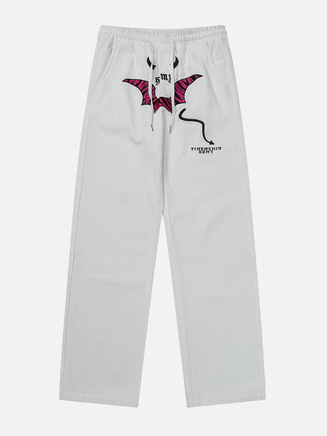 Evapacs - Cartoon Bat Elastic Pants- Streetwear Fashion - evapacs.com