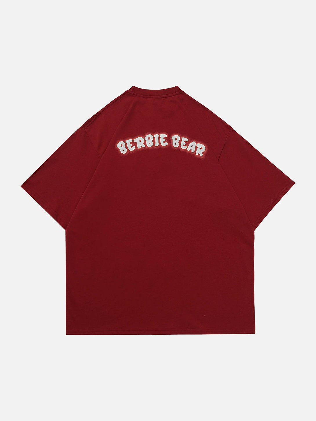 Evapacs - Cartoon Bear Print Tee- Streetwear Fashion - evapacs.com