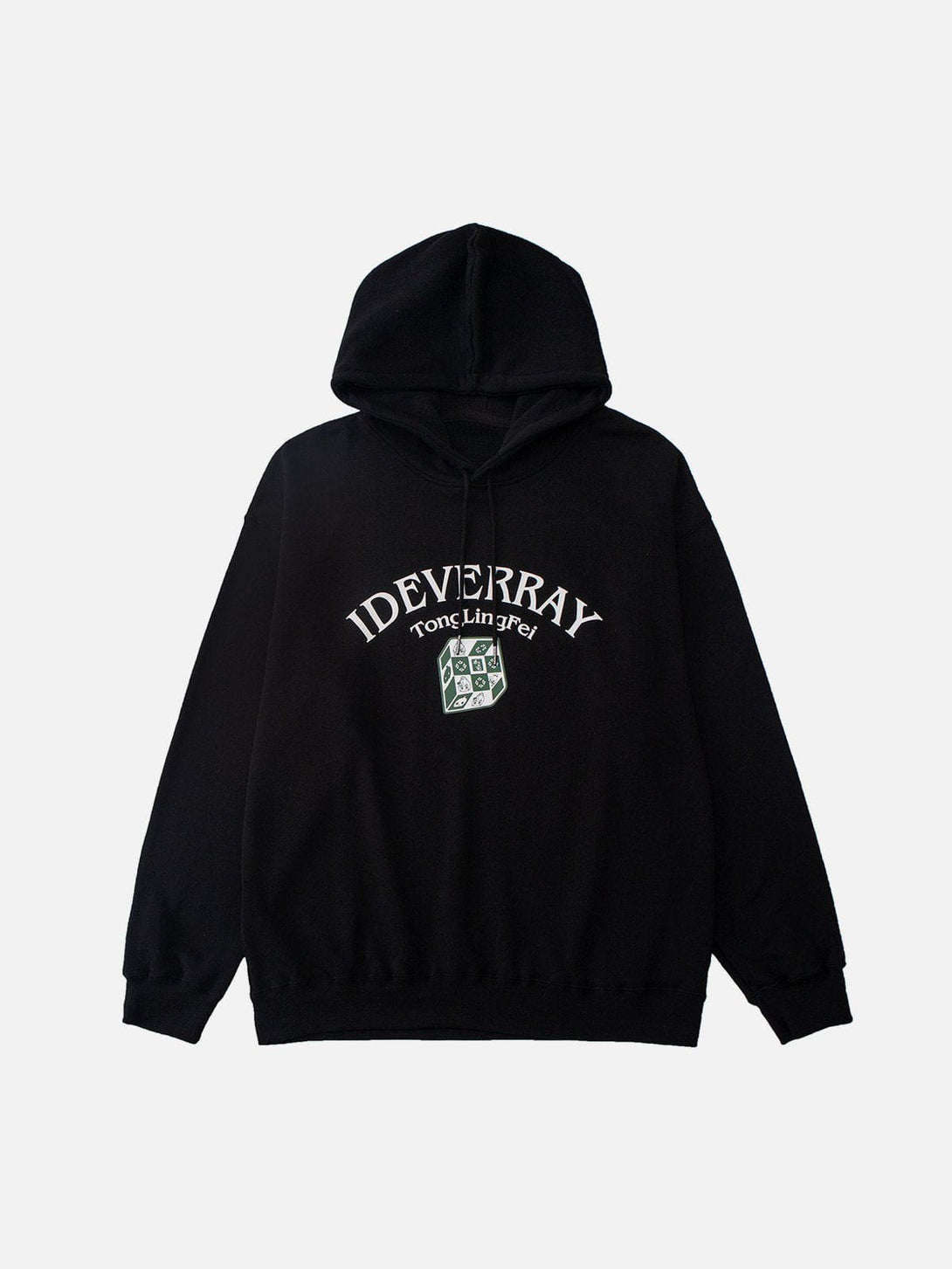 Evapacs - Cartoon Print Color Blocking Hoodie- Streetwear Fashion - evapacs.com