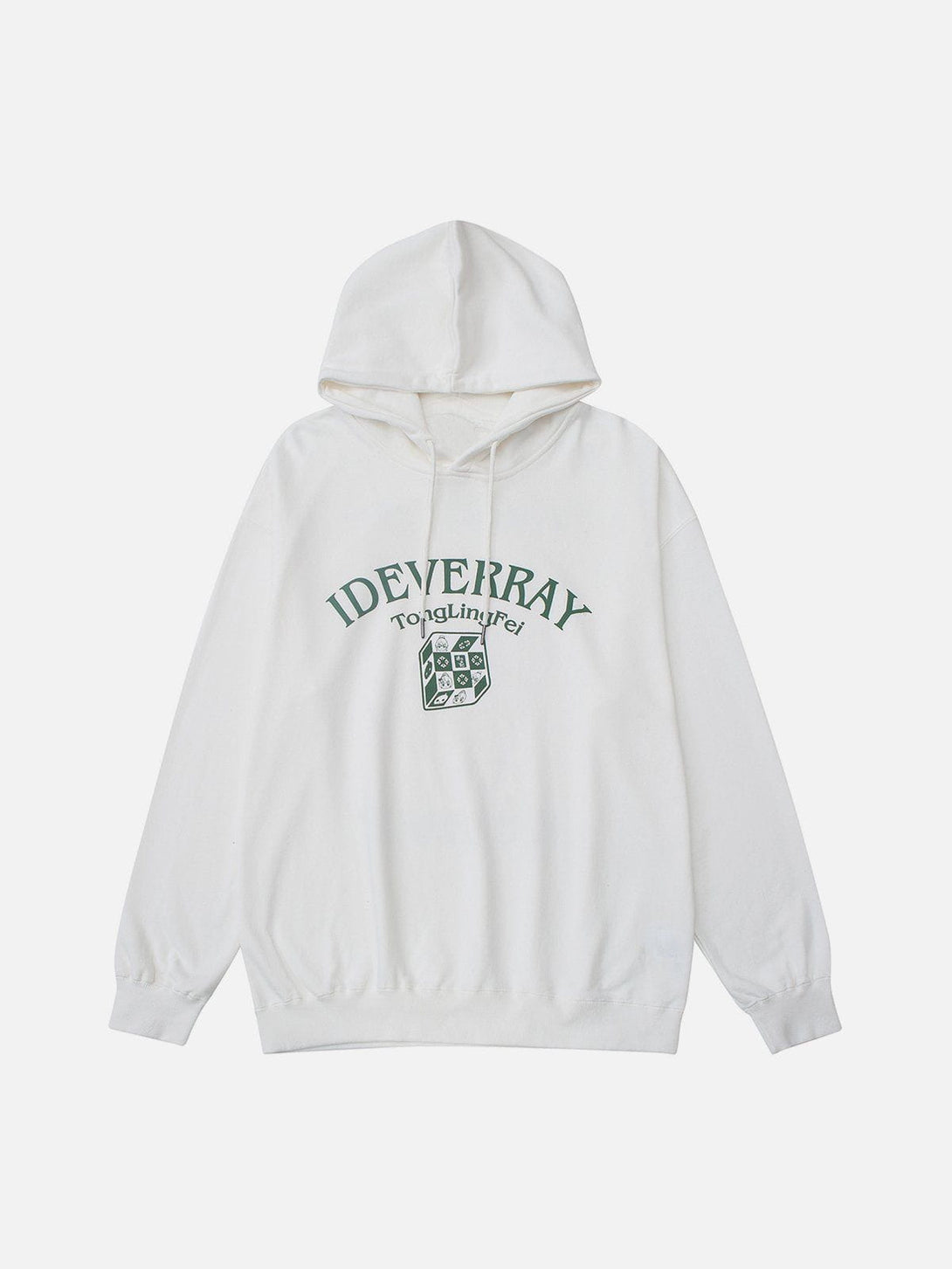 Evapacs - Cartoon Print Color Blocking Hoodie- Streetwear Fashion - evapacs.com