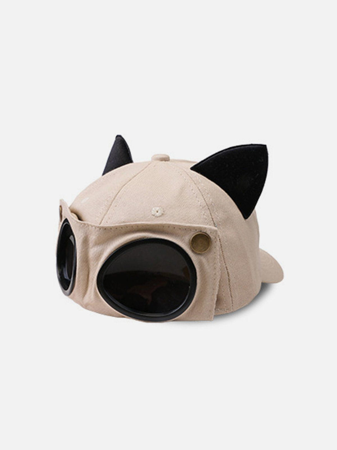 Evapacs - Cat Ears Aviator Glasses Baseball Hat- Streetwear Fashion - evapacs.com