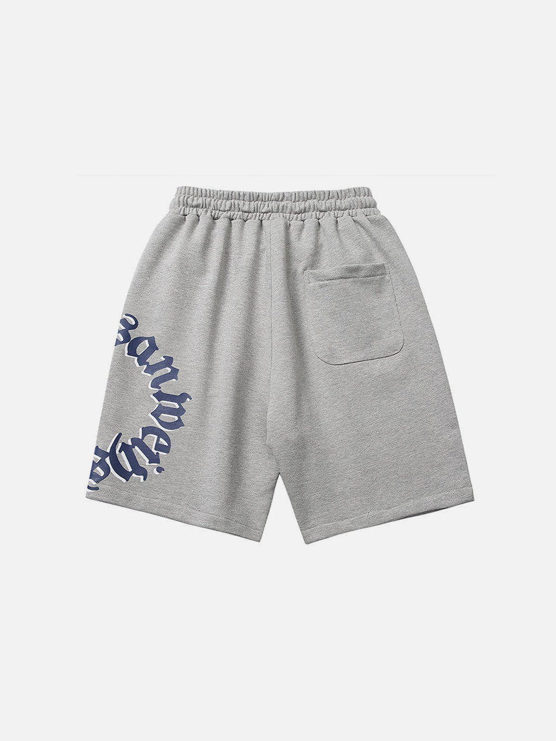 Evapacs - Circle Letter Drawstring Shorts- Streetwear Fashion - evapacs.com