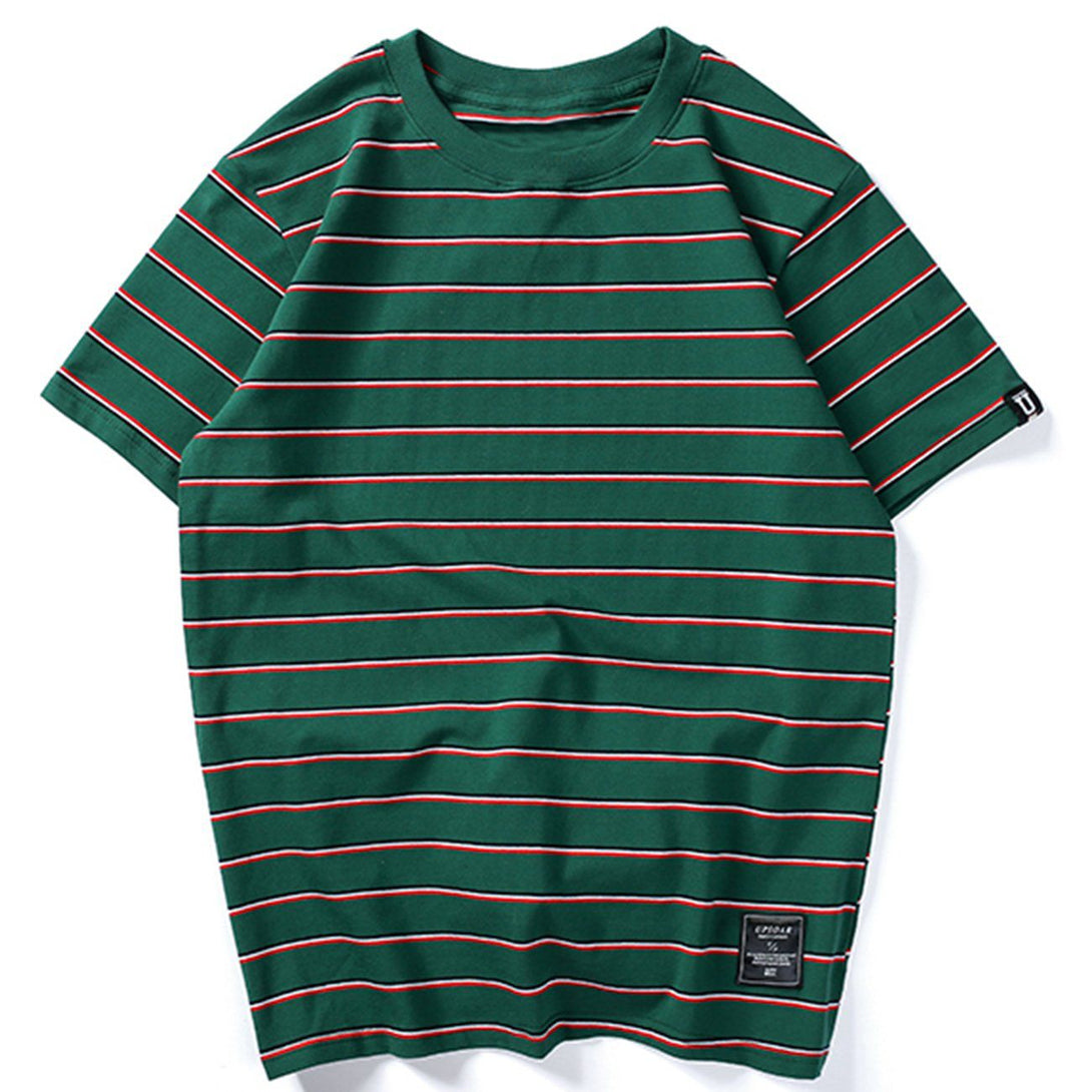 Evapacs - "Color Stripes" Tee- Streetwear Fashion - evapacs.com