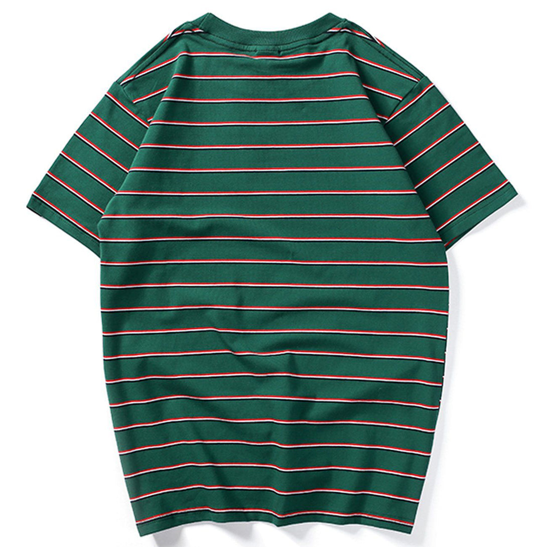 Evapacs - "Color Stripes" Tee- Streetwear Fashion - evapacs.com