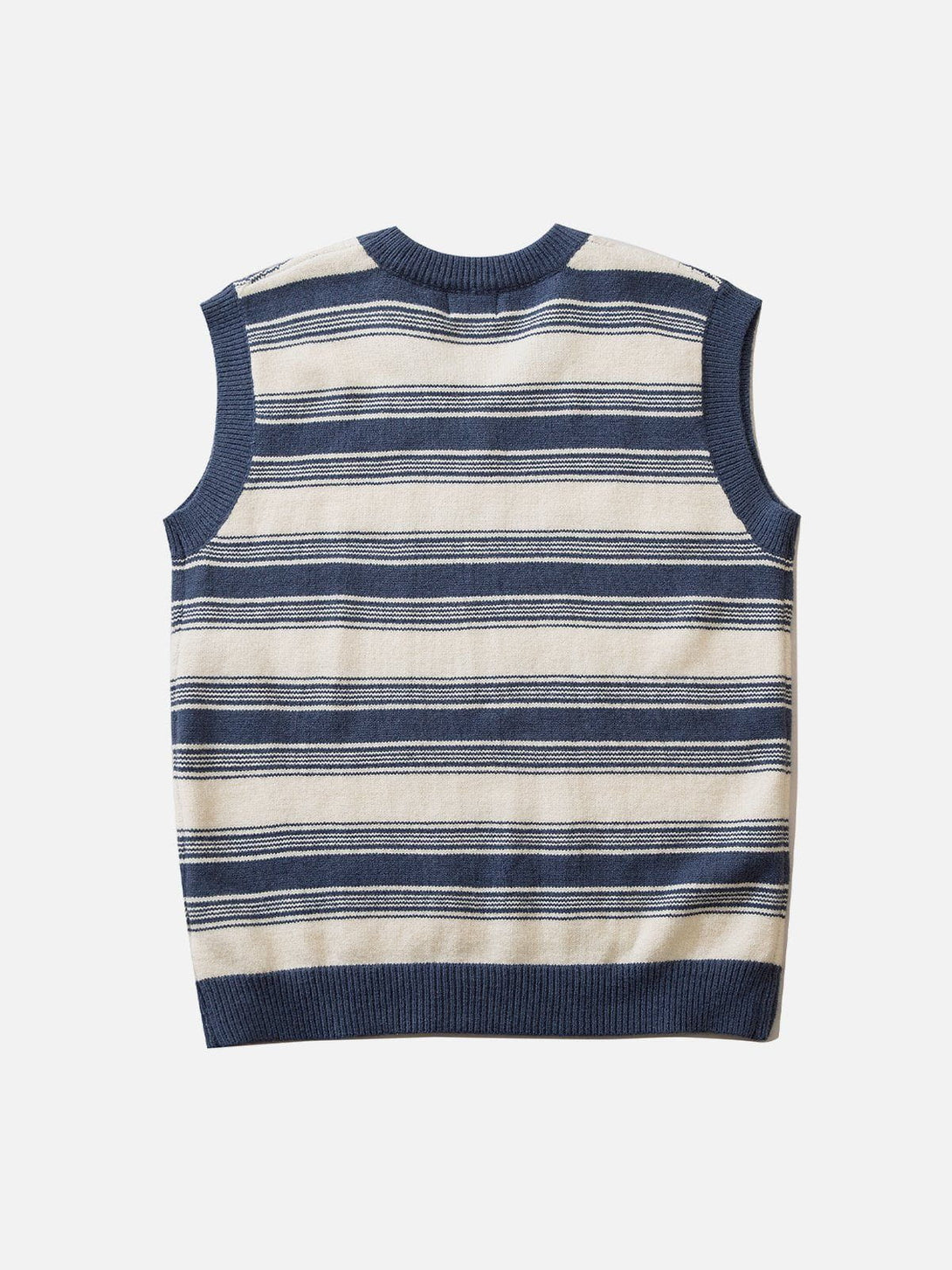 Evapacs - Colorblock Stripe Sweater Vest- Streetwear Fashion - evapacs.com