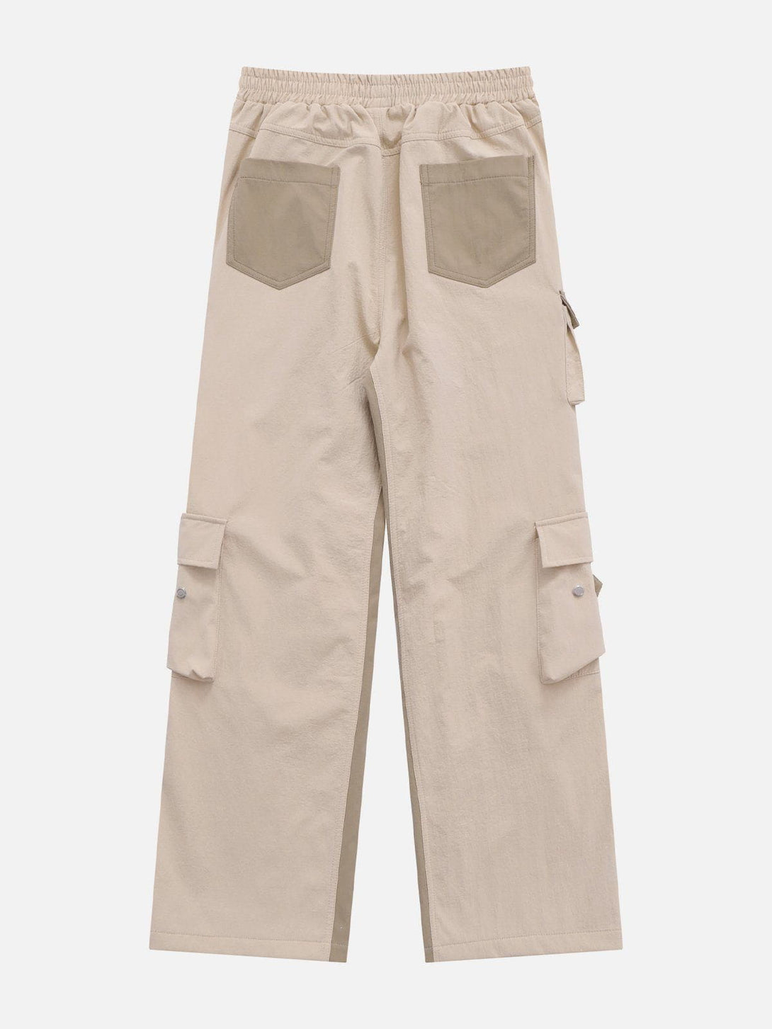 Evapacs - Contrast Multi-Pocket Cargo Pants- Streetwear Fashion - evapacs.com