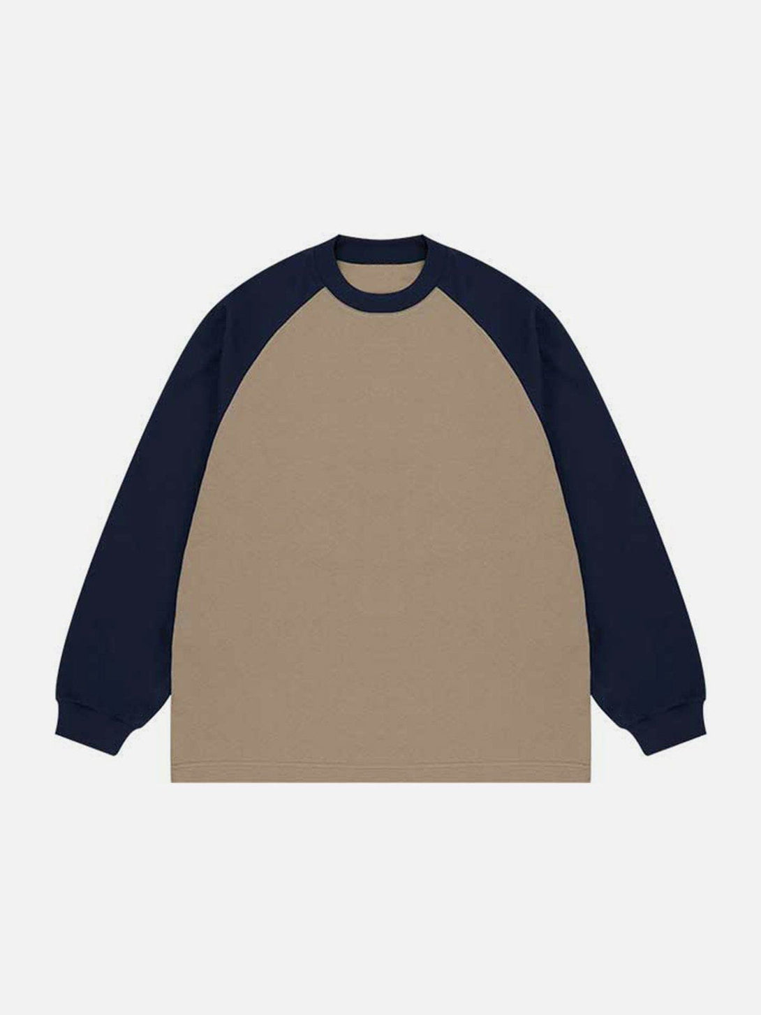 Evapacs - Contrast Splicing Sweatshirt- Streetwear Fashion - evapacs.com