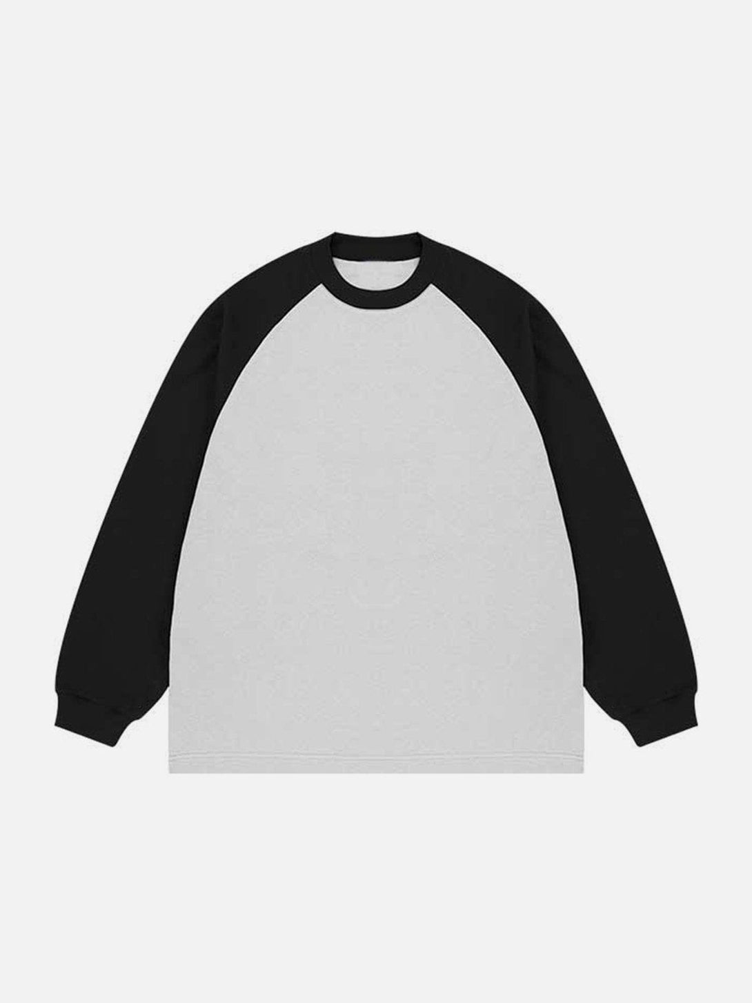 Evapacs - Contrast Splicing Sweatshirt- Streetwear Fashion - evapacs.com