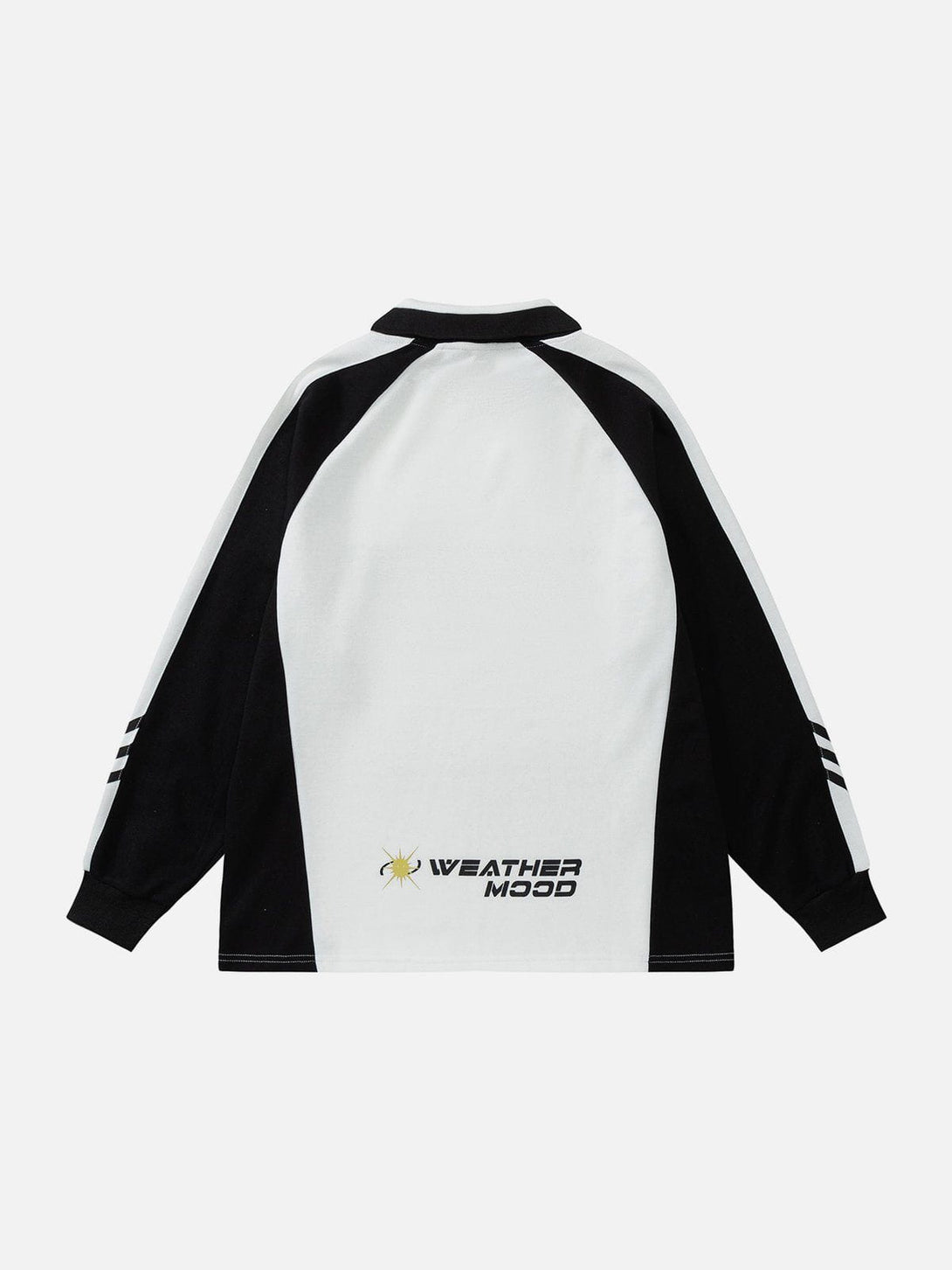 Evapacs - Contrasting Letter Print Sweatshirt- Streetwear Fashion - evapacs.com