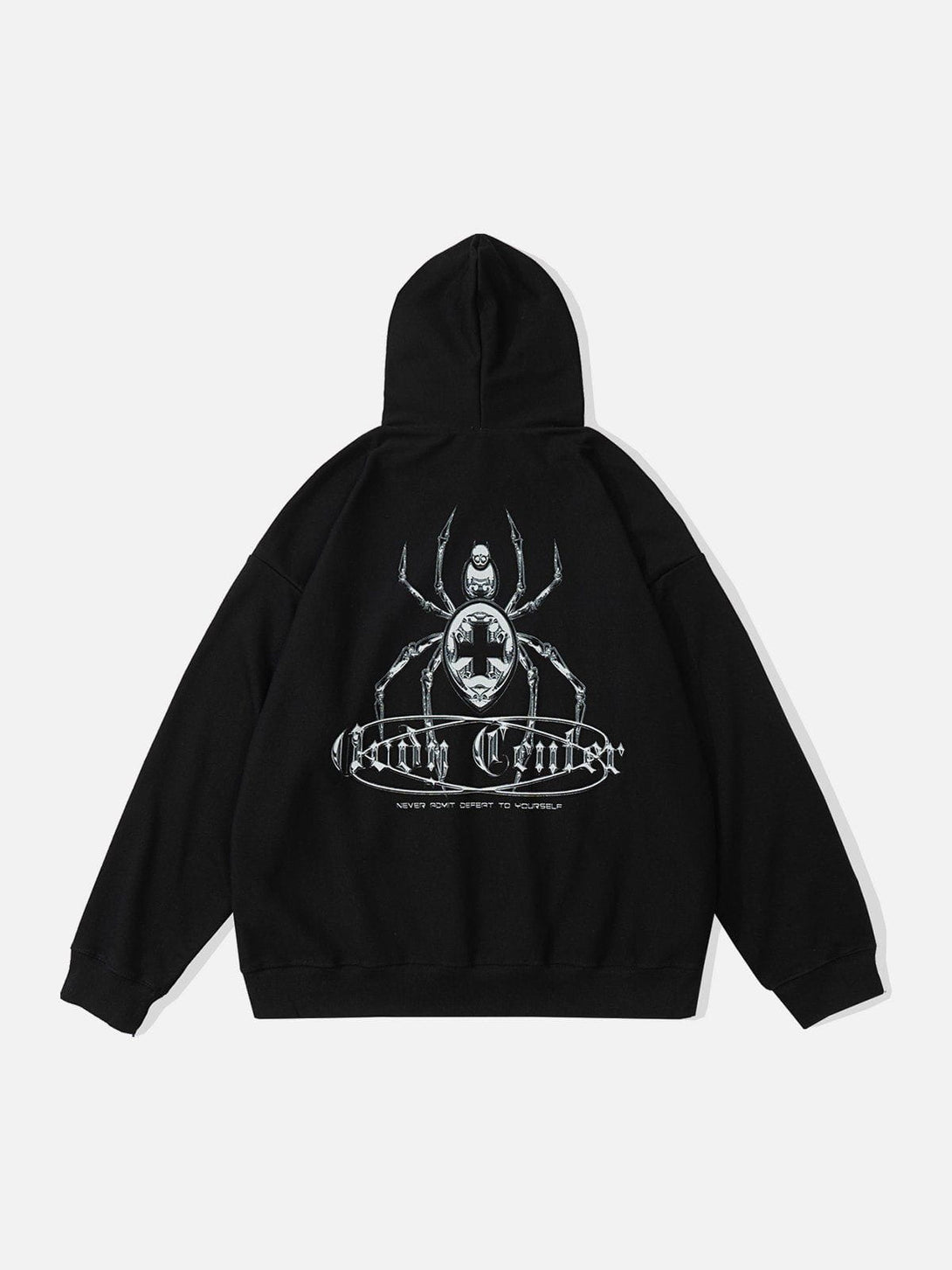 Evapacs - Deadly Venomous Spider Thermo Print Hoodie- Streetwear Fashion - evapacs.com