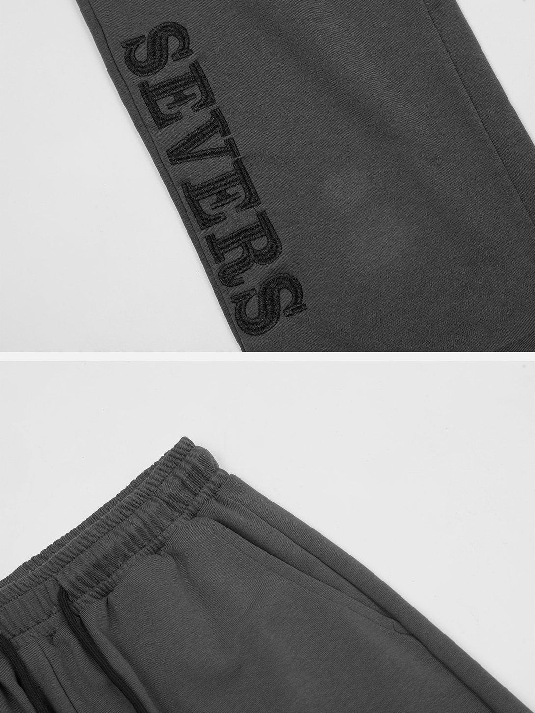 Evapacs - Detachable Print Sweatpants- Streetwear Fashion - evapacs.com