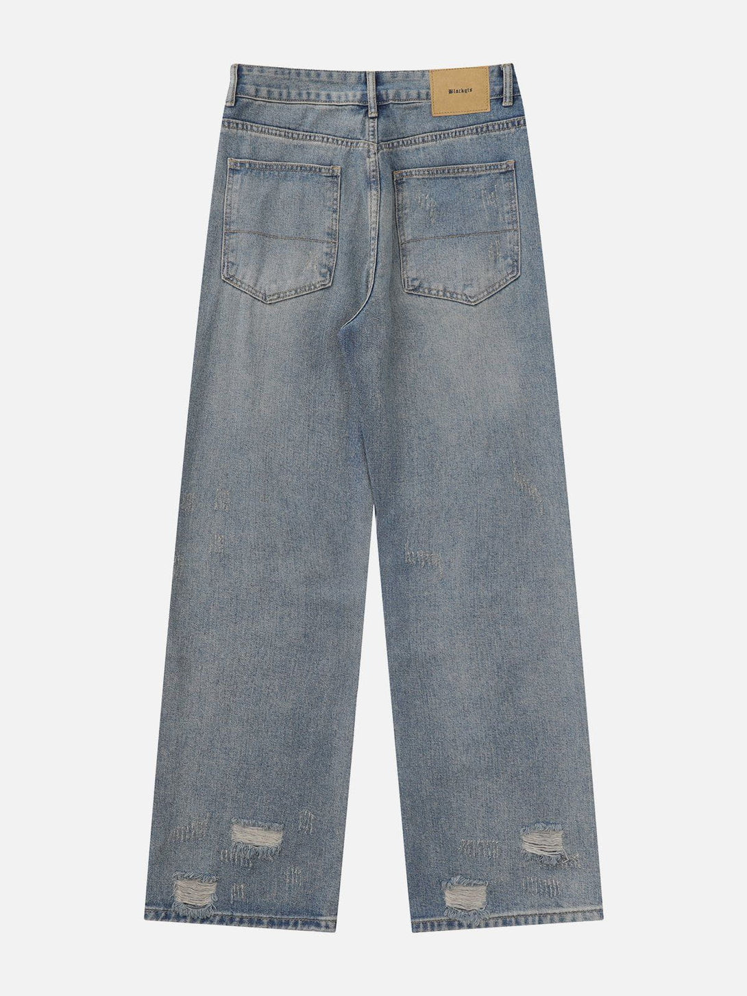 Evapacs - Distressed Washed Cotton Jeans- Streetwear Fashion - evapacs.com