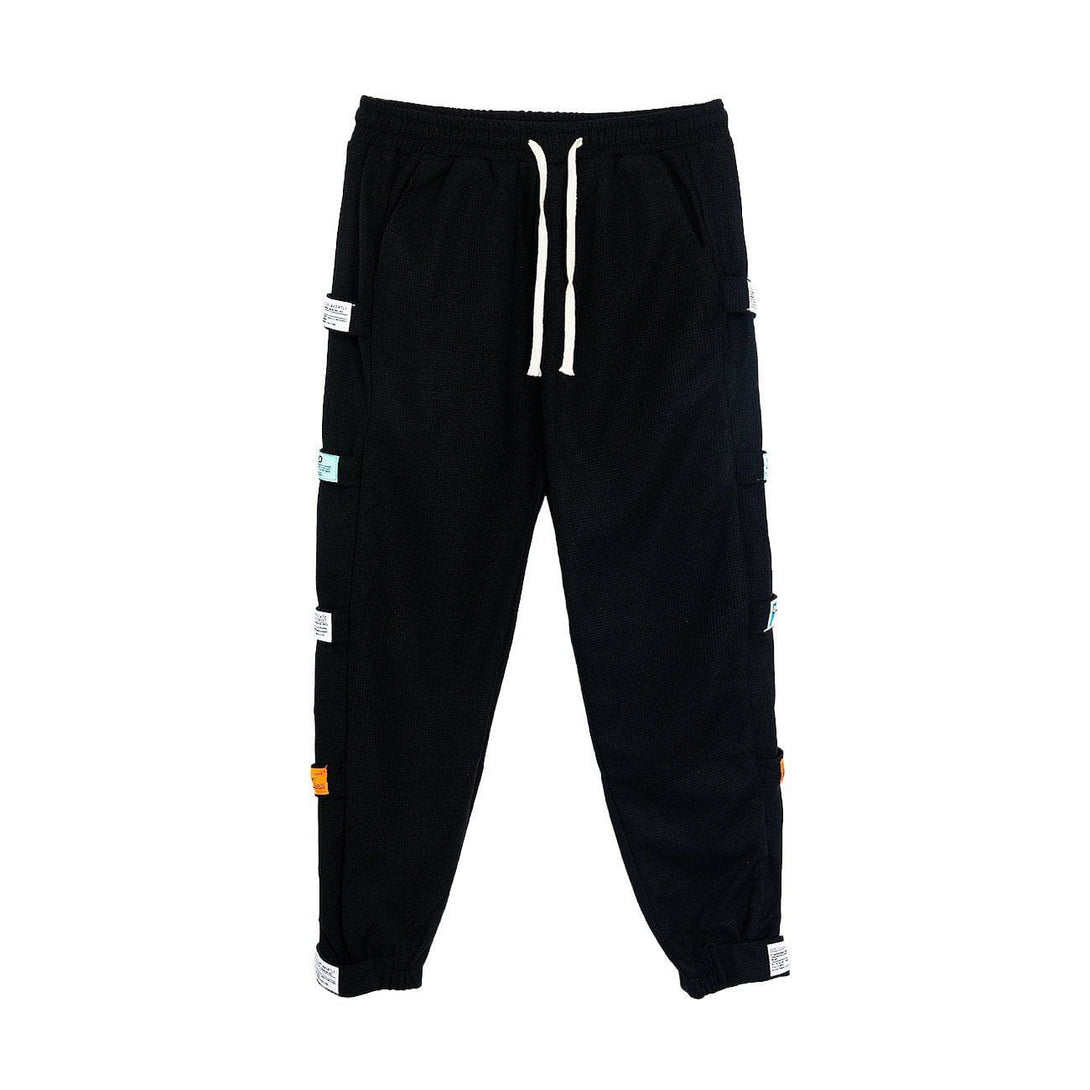 Evapacs - Elastic Waist Velcro Foot Mouth Pants- Streetwear Fashion - evapacs.com