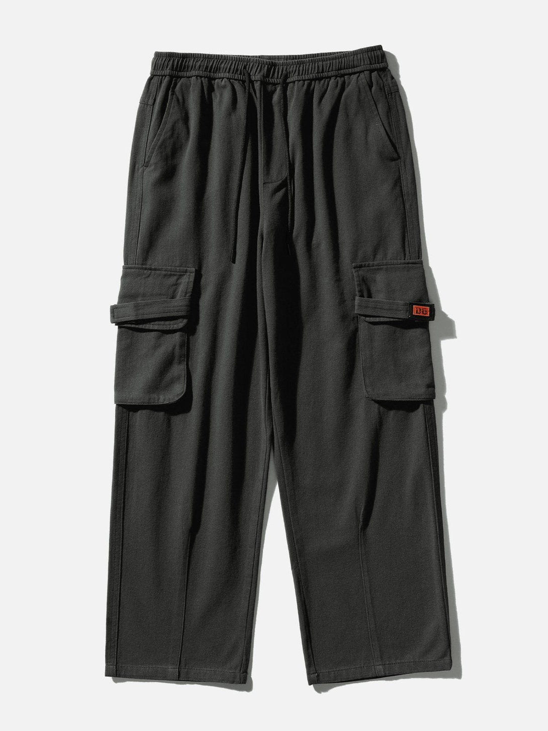 Evapacs - Embroidered Patch Multi-Pocket Cargo Pants- Streetwear Fashion - evapacs.com