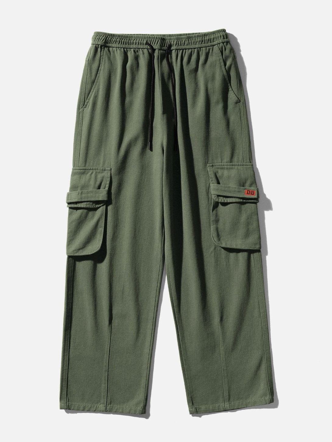 Evapacs - Embroidered Patch Multi-Pocket Cargo Pants- Streetwear Fashion - evapacs.com