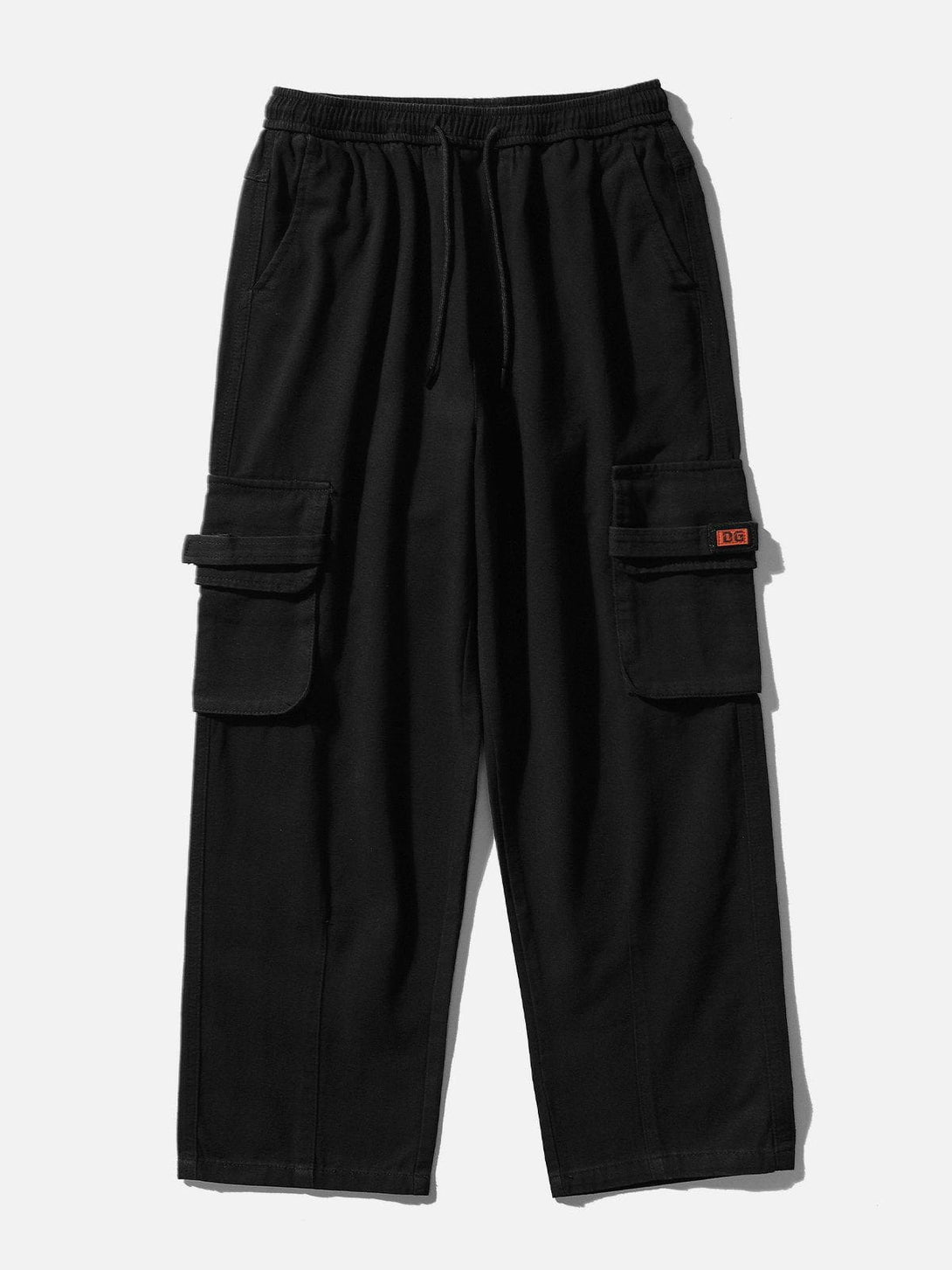 Evapacs - Embroidered Patch Multi-Pocket Cargo Pants- Streetwear Fashion - evapacs.com