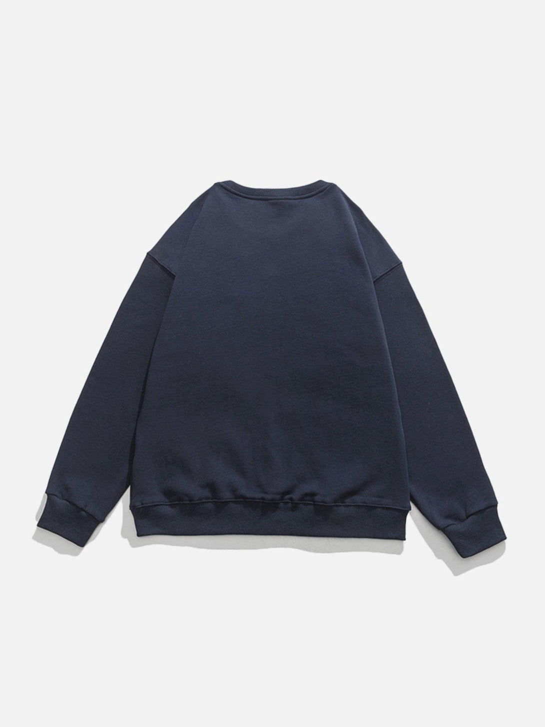 Evapacs - Embroidered Patchwork Sweatshirt- Streetwear Fashion - evapacs.com