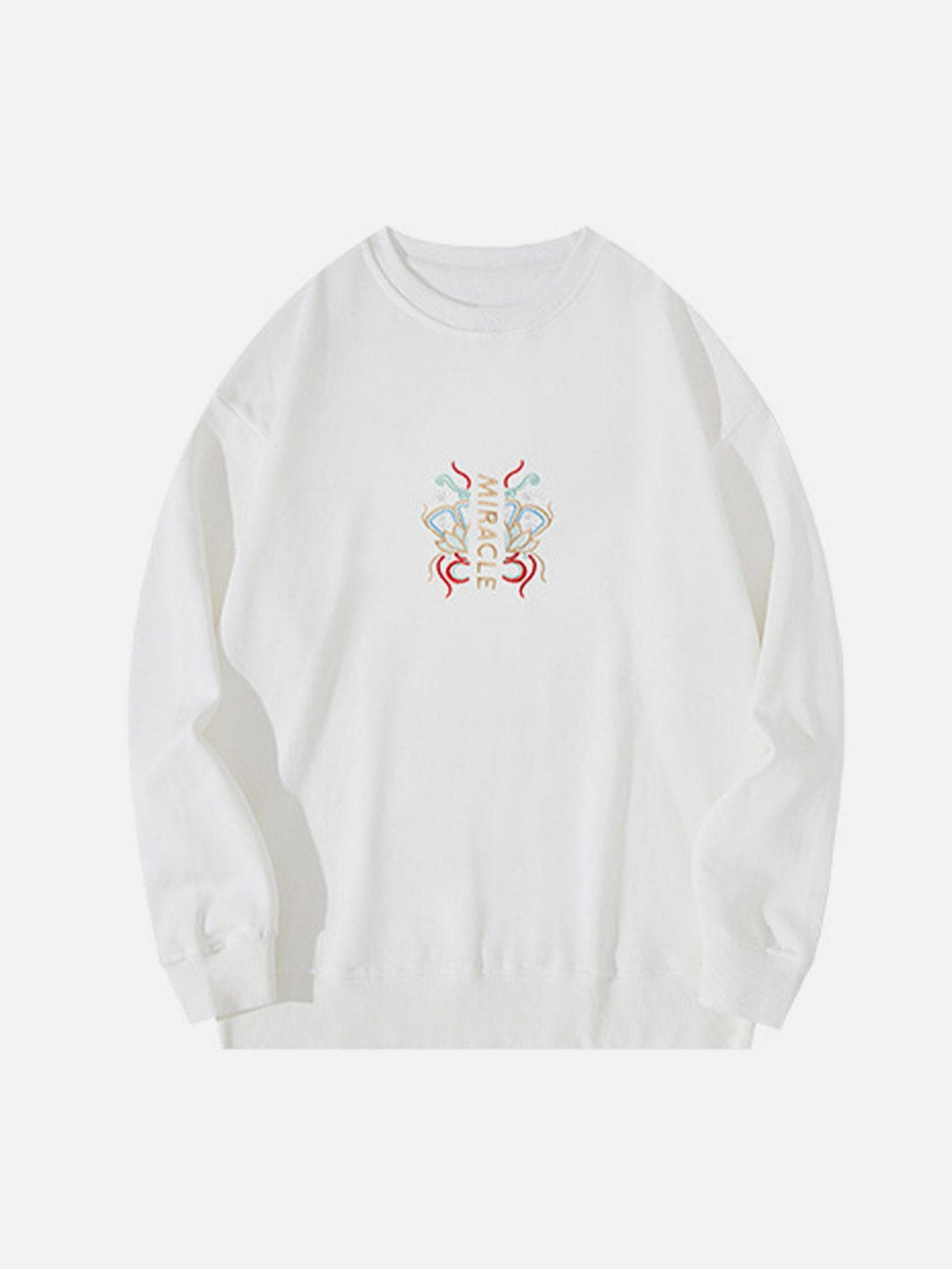 Evapacs - Embroidery Brocade Carp Sweatshirt- Streetwear Fashion - evapacs.com