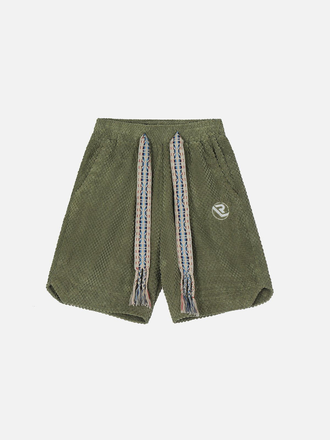 Evapacs - Ethnic Woven Drawstring Shorts- Streetwear Fashion - evapacs.com