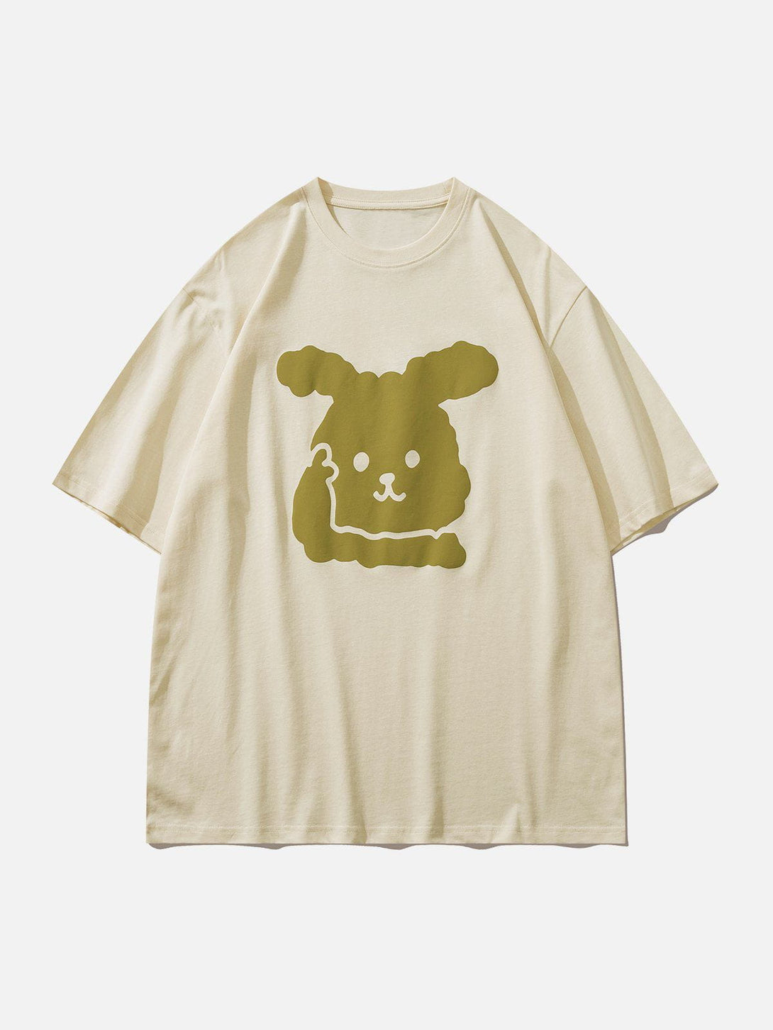 Evapacs - Foam Rabbit Print Tee- Streetwear Fashion - evapacs.com