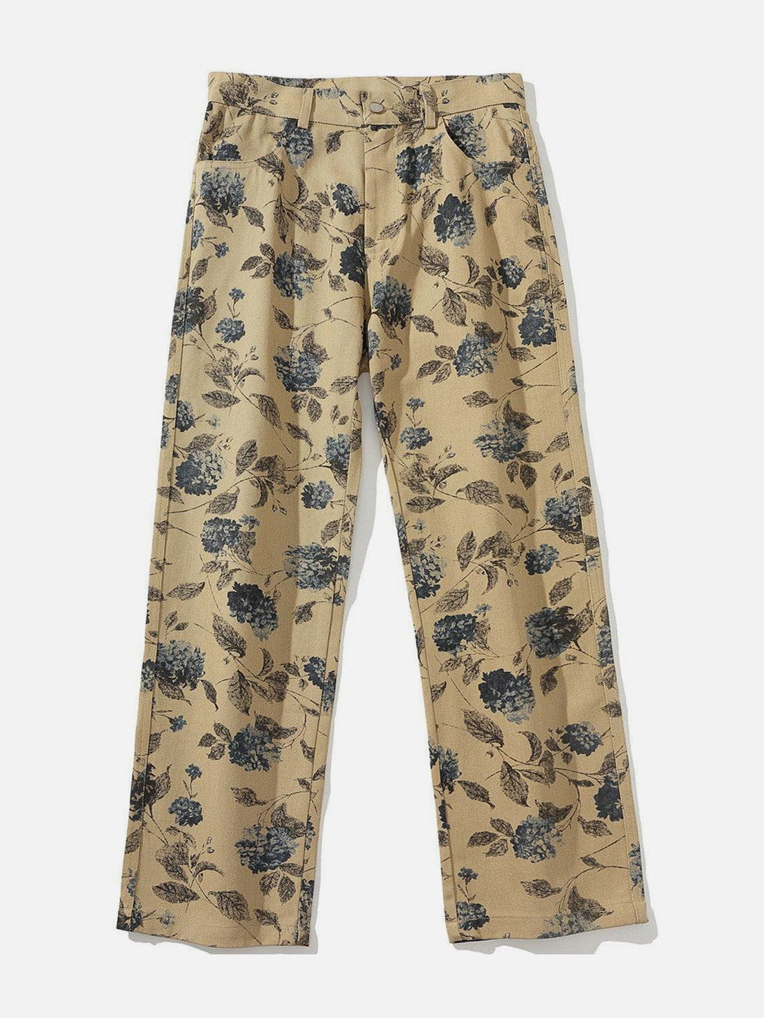 Evapacs - Full Flower Print Pants- Streetwear Fashion - evapacs.com