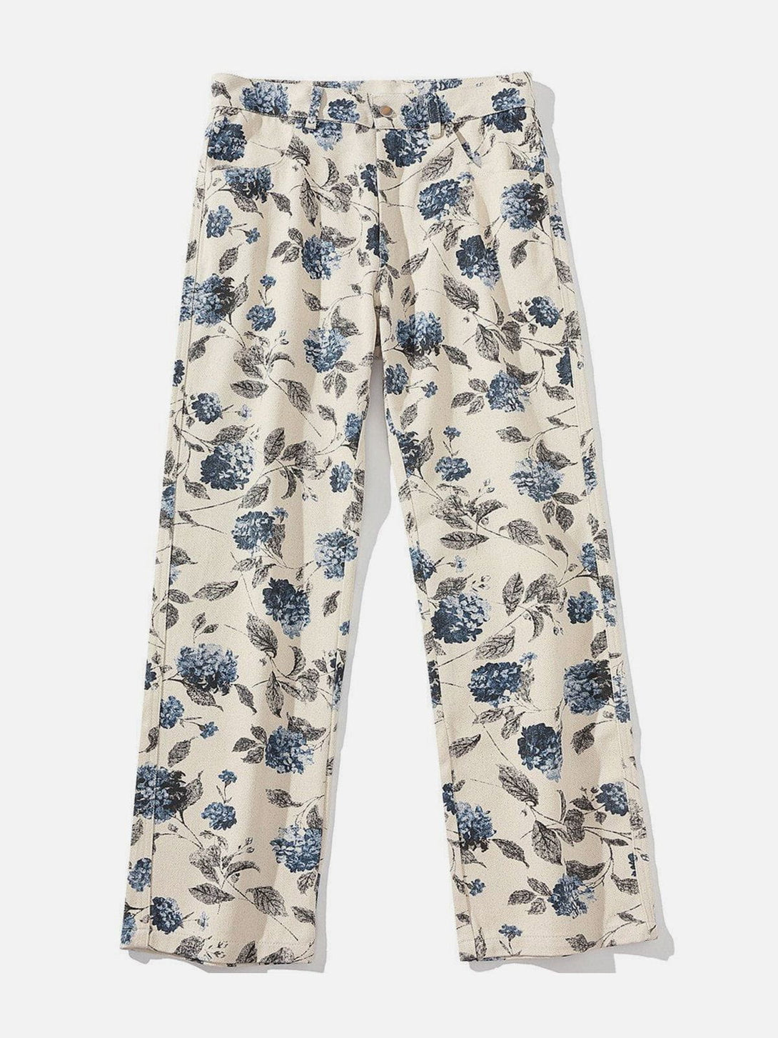 Evapacs - Full Flower Print Pants- Streetwear Fashion - evapacs.com