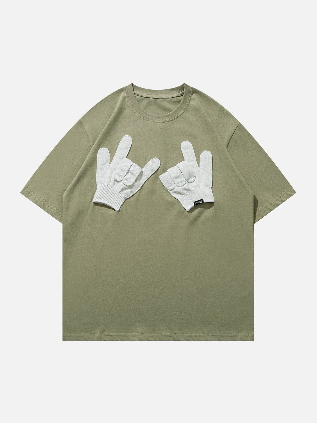 Evapacs - Gloves Gestures Graphic Tee- Streetwear Fashion - evapacs.com