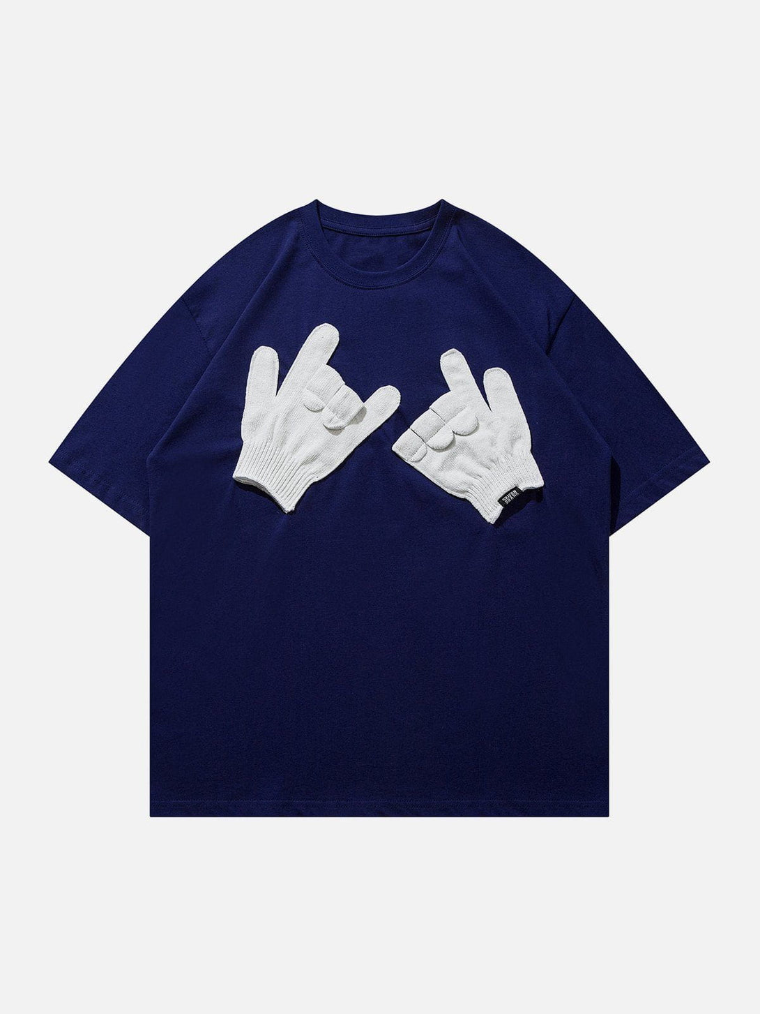 Evapacs - Gloves Gestures Graphic Tee- Streetwear Fashion - evapacs.com