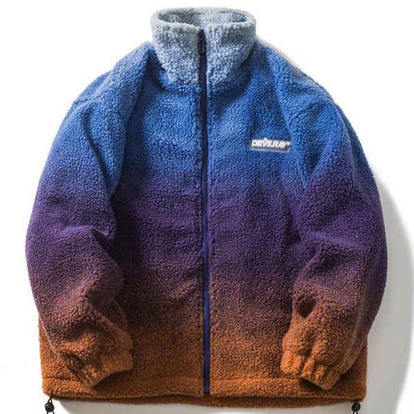 Evapacs - Gradient Rendering Winter Coat- Streetwear Fashion - evapacs.com