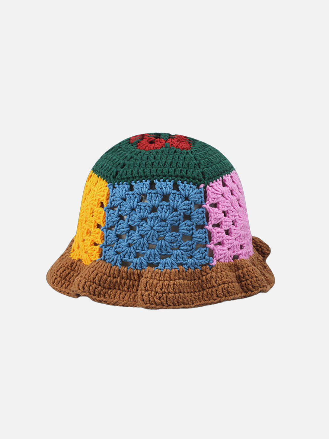 Evapacs - Handmade Crochet Open Knit Bucket Hat- Streetwear Fashion - evapacs.com