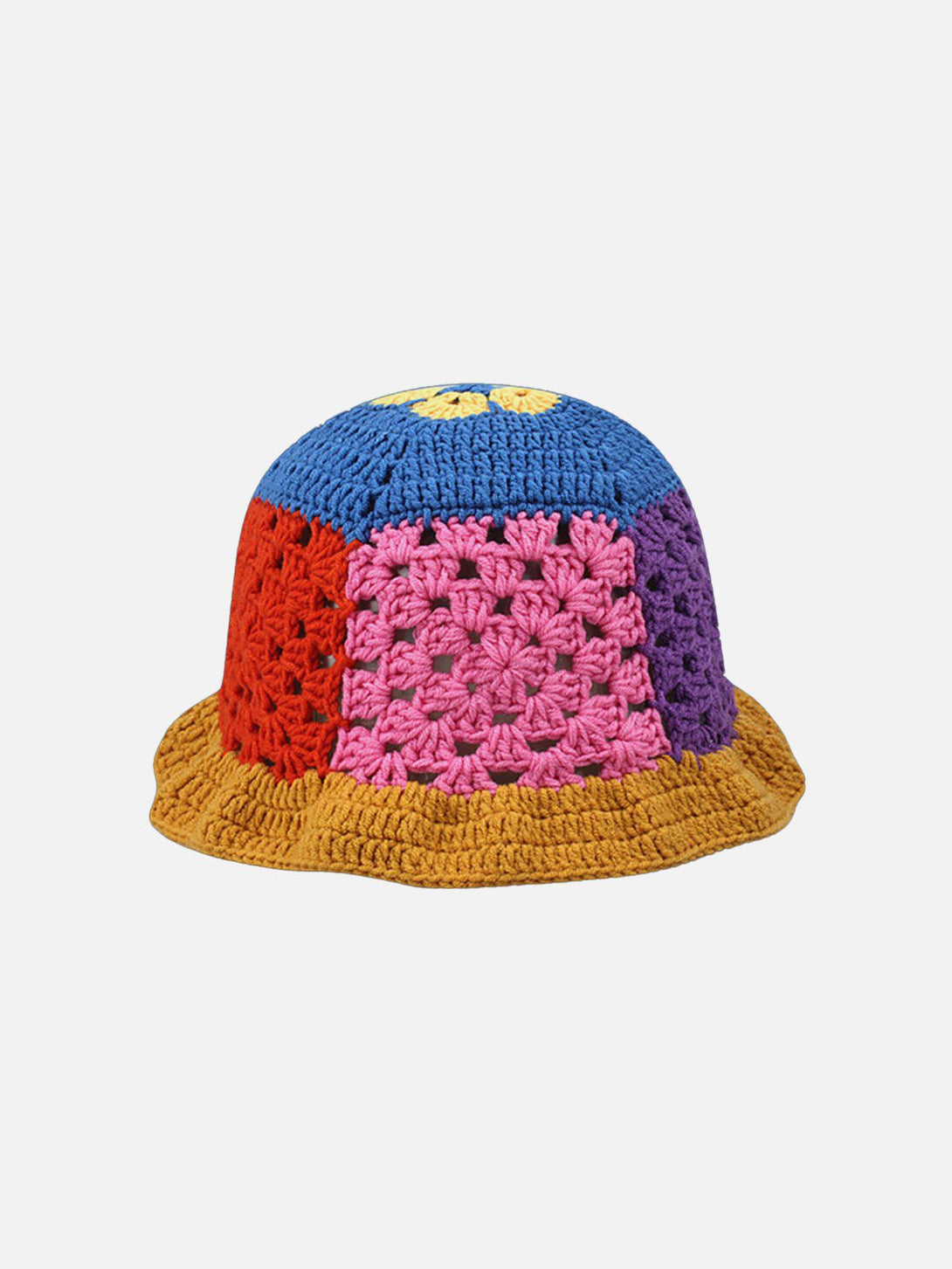 Evapacs - Handmade Crochet Open Knit Bucket Hat- Streetwear Fashion - evapacs.com